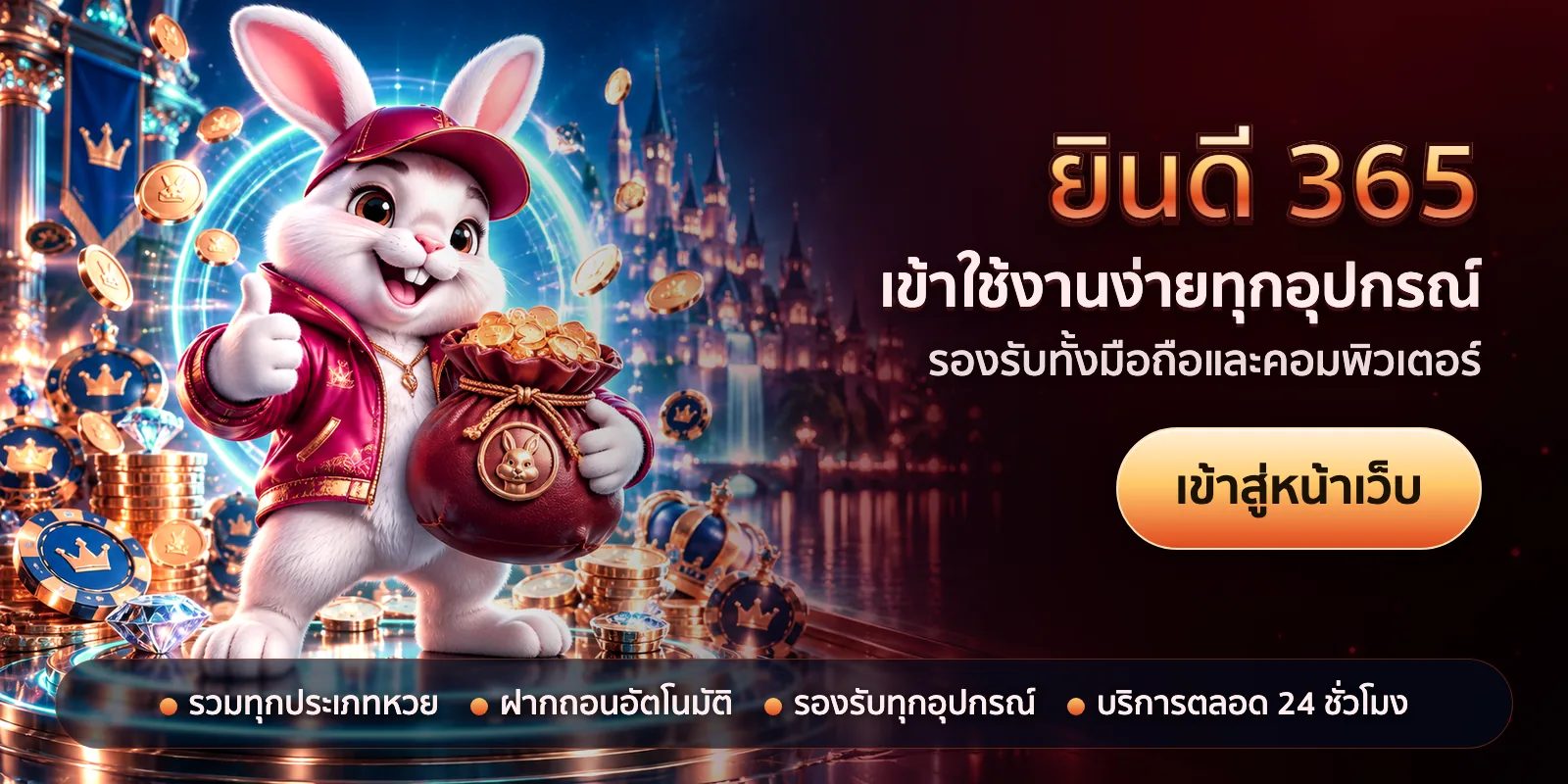 ภาพหัวเรื่องของ ยินดี 365 ชุดที่ 3 — เข้าใช้งานง่ายทุกอุปกรณ์